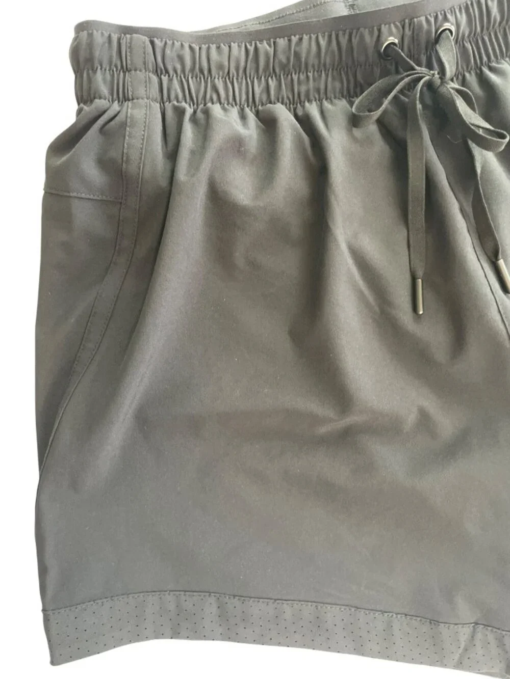 Saucony Outpace 5" Running Shorts Black Lightweight Breathable Women's Sz S NWT - Picture 4 of 8